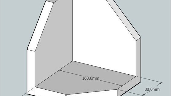 Proposed design of hollow reflector for GNSS