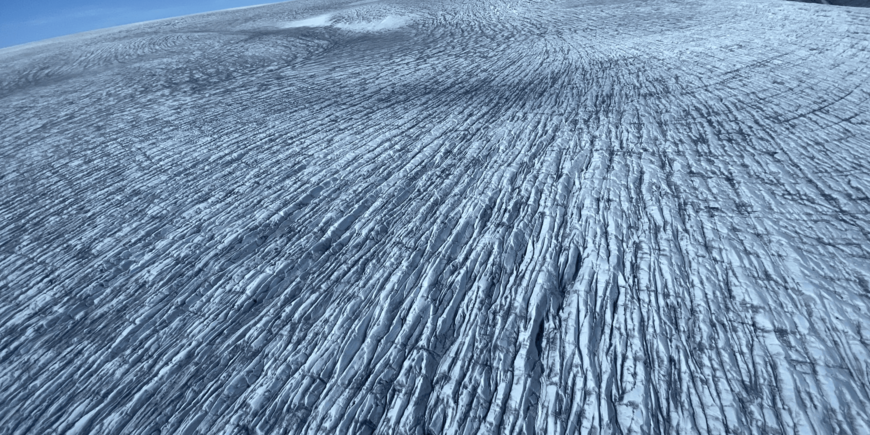 "Dunkles Eis", 2020 Feldarbeit in Grönland