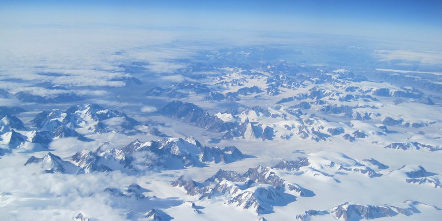 Greenland: Over the ice