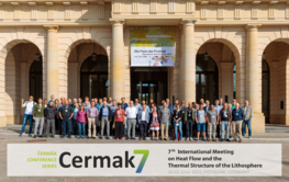 Gruppenbild der Cermak7 Konferenz vor dem Museum Barberini in Potsdam.
