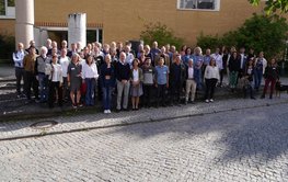 Group photo with all the people who attended the farewell