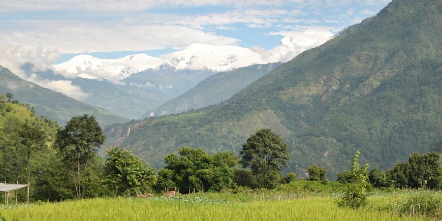 Himalaya Gebirge, Nepal, gekoppeltes hydrogologisch-geomorphes System