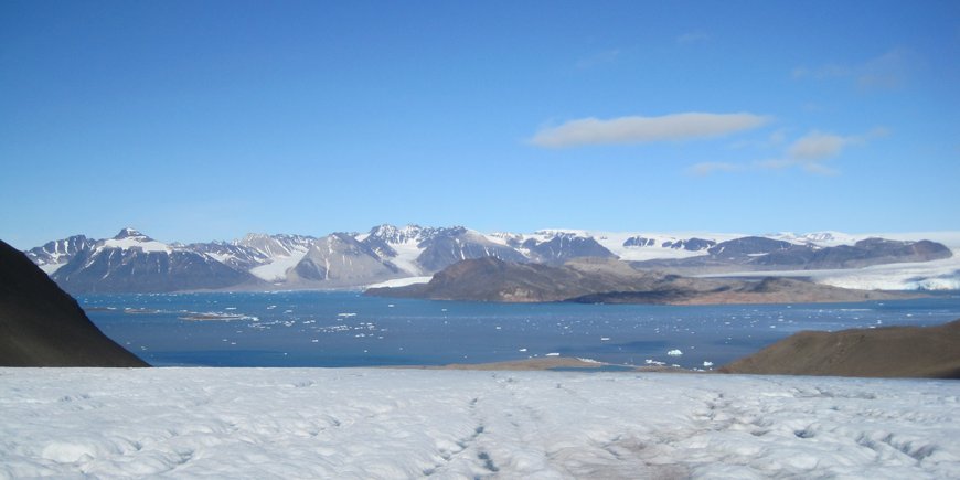 Die Spitzbergen-Landschaft