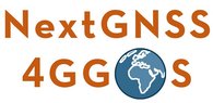 Here you can see the NextGNSS4GGGOS project logo.